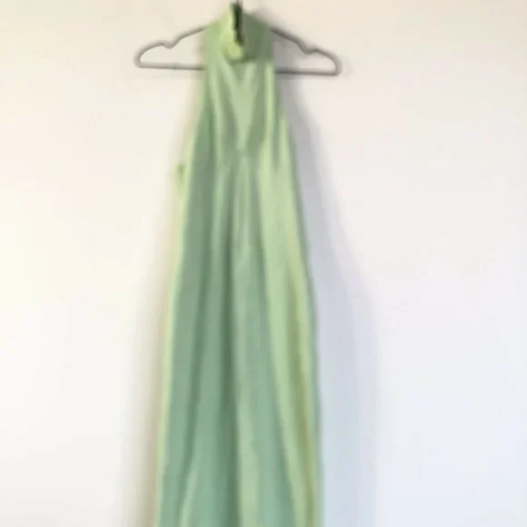 Noam Martinique Dress Lime Green Bodycon Zipper M NWT $260 - Picture 7 of 9